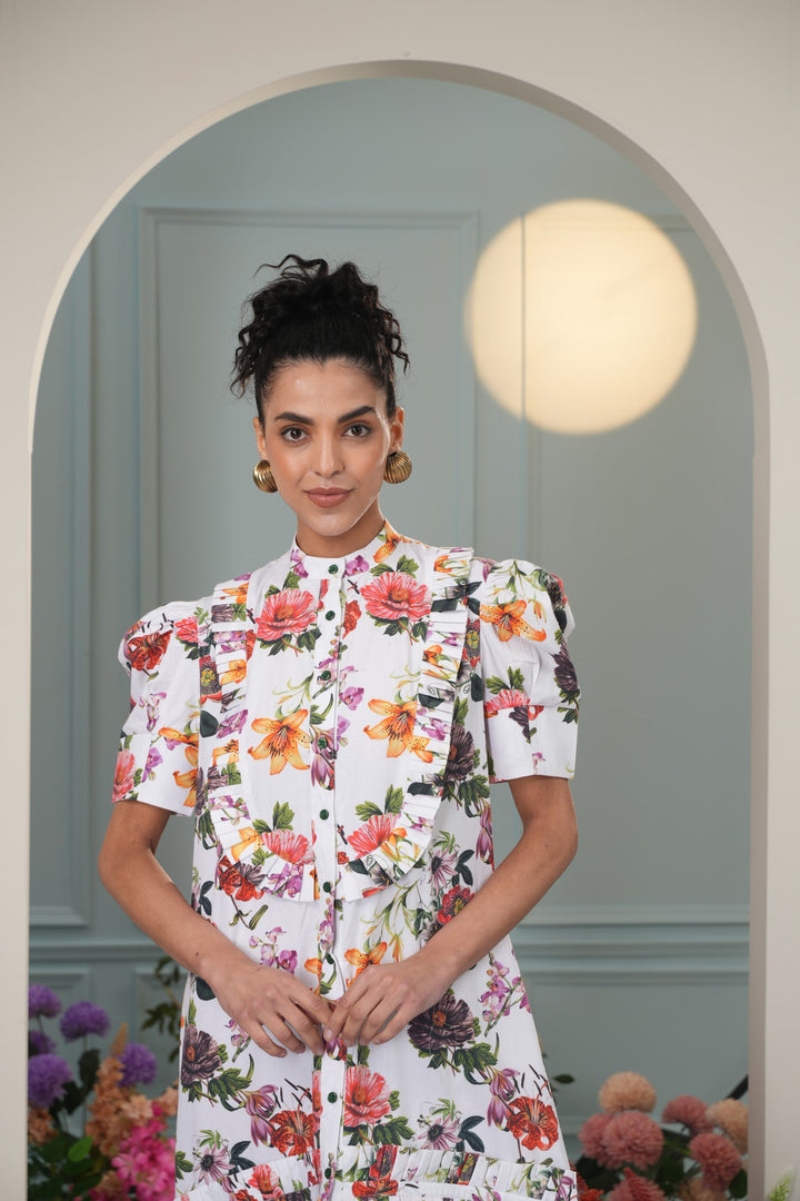 Mayan Dress-Botanical