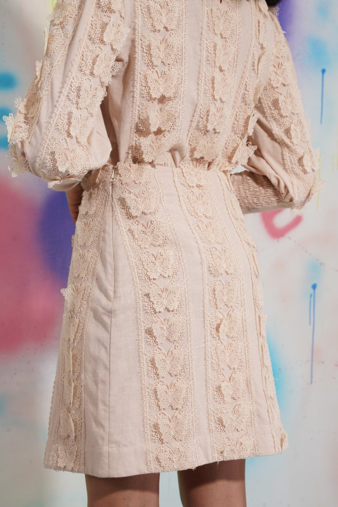 Fly High Skirt -Dusty Rose