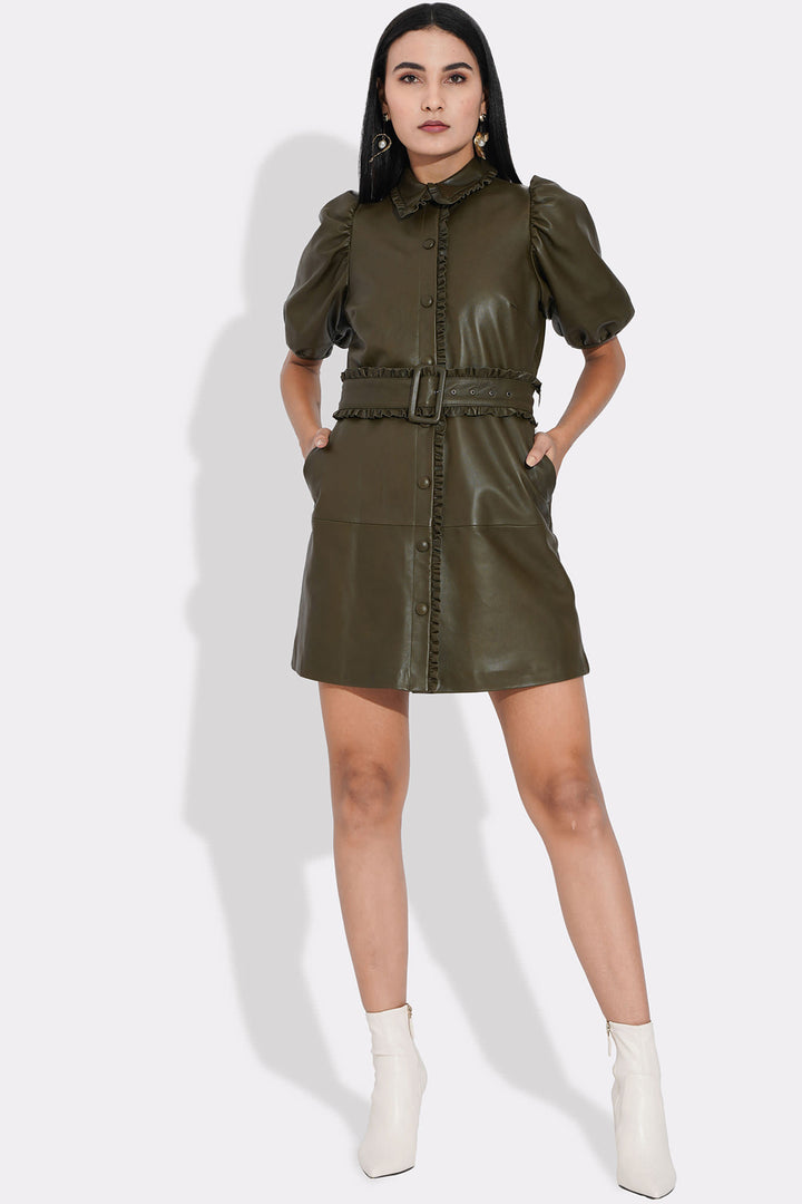 Carolina Dress- Olive