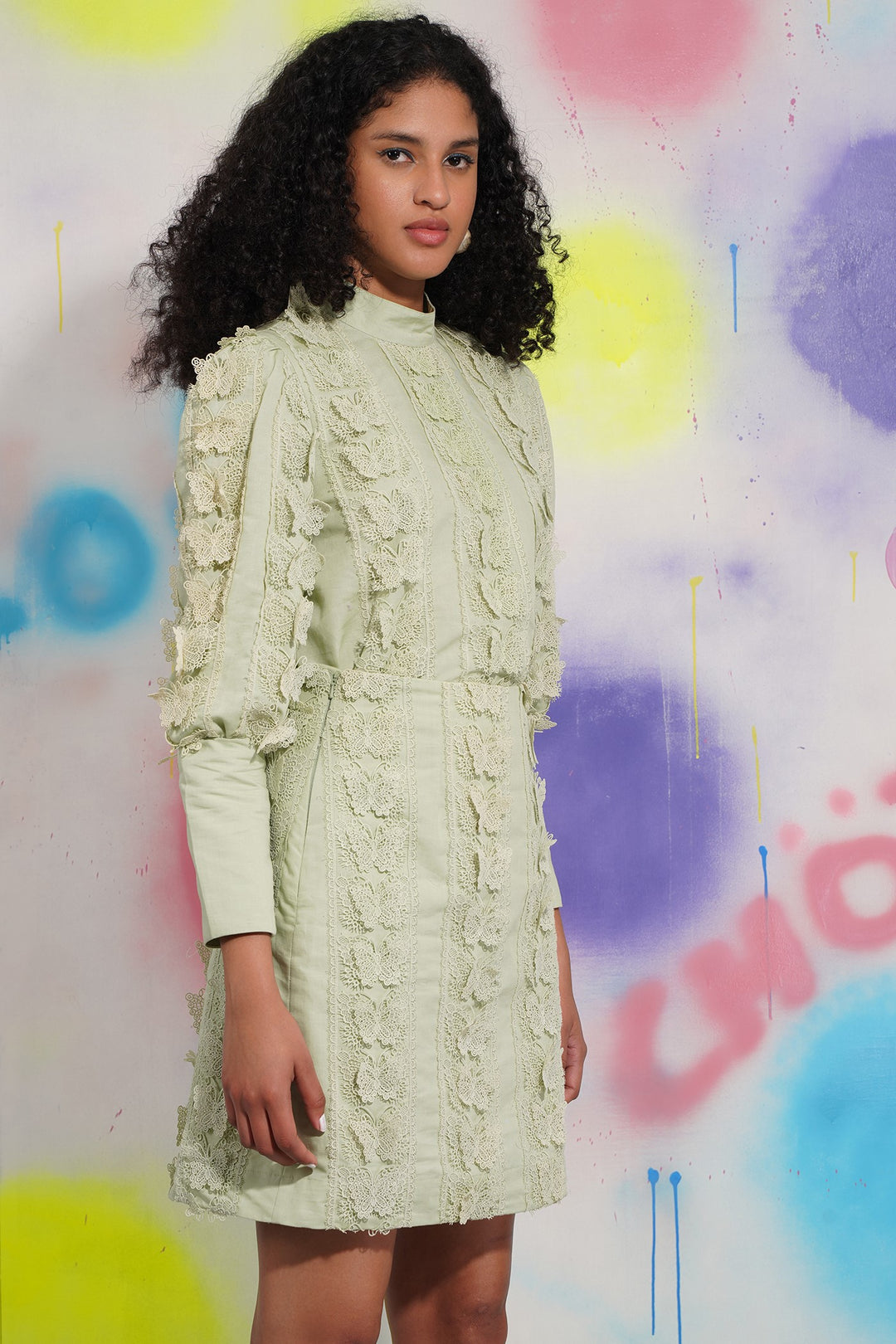 Fly High Top -Pistachio