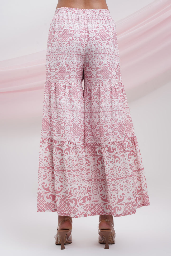 Moving On Pants-Pink Lace