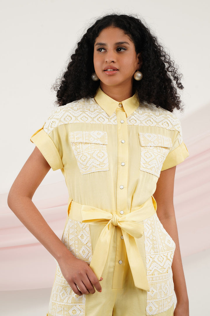 Perfect Playsuit - Yellow