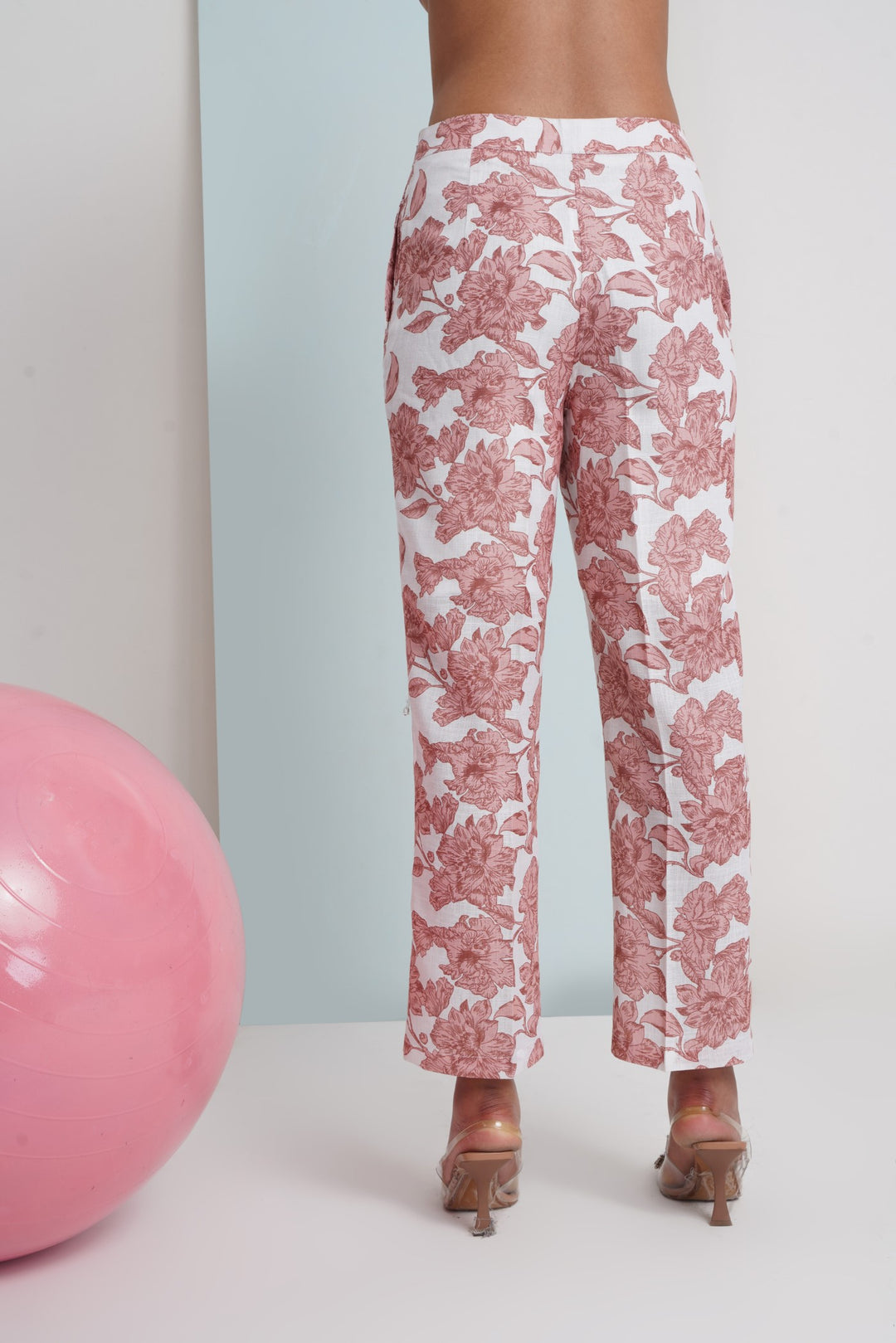 Savage Pants- Brown Flower