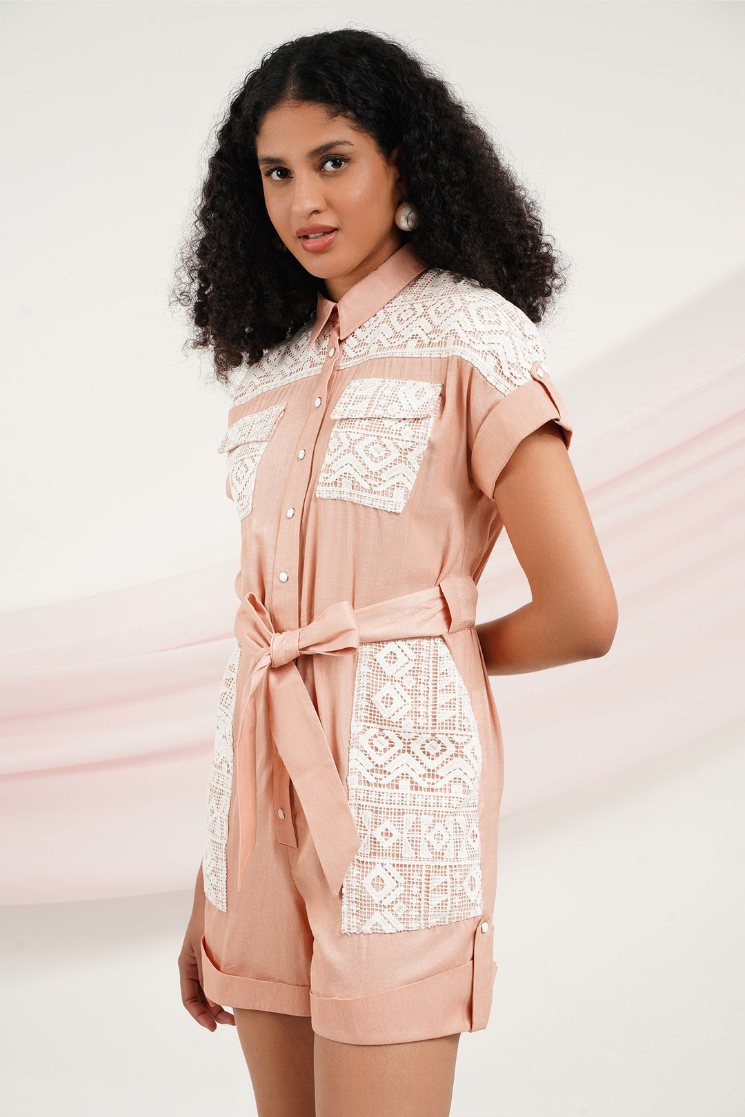 Perfect Playsuit - Brick