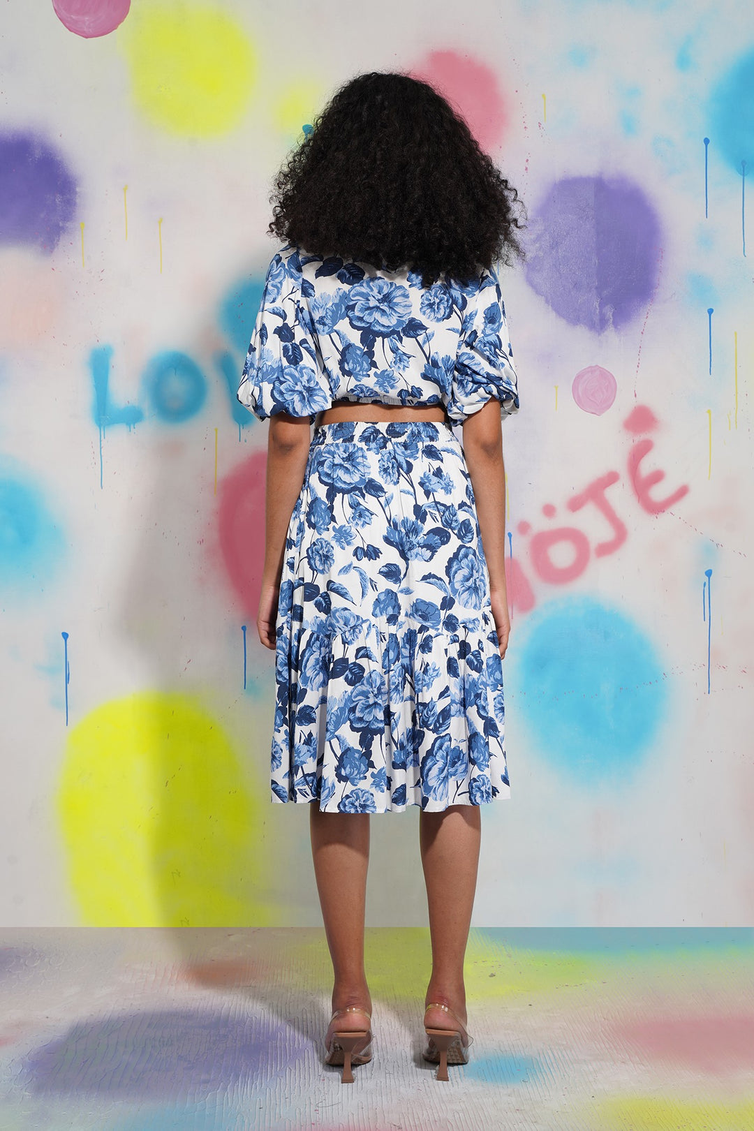 I Do Top - Blue Roses