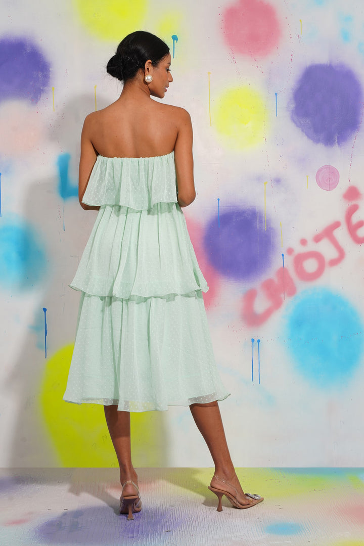 Let's Hang Out Dress- Green