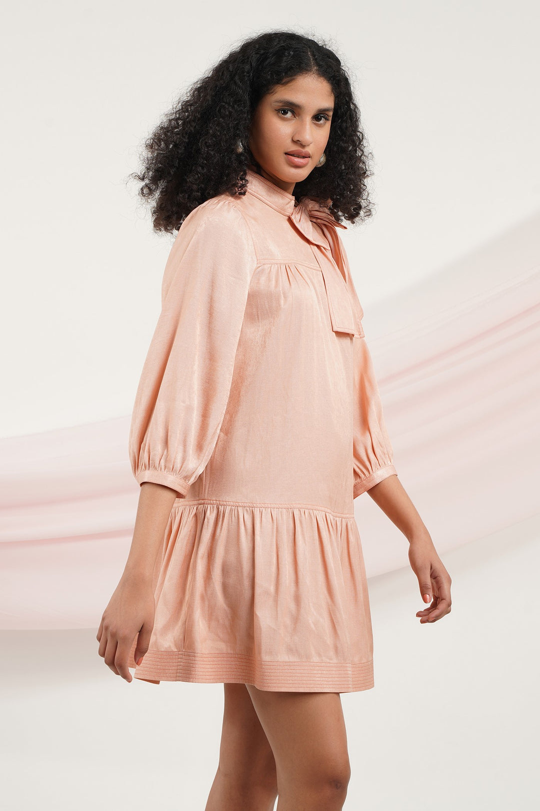 So In Love Dress - Brick