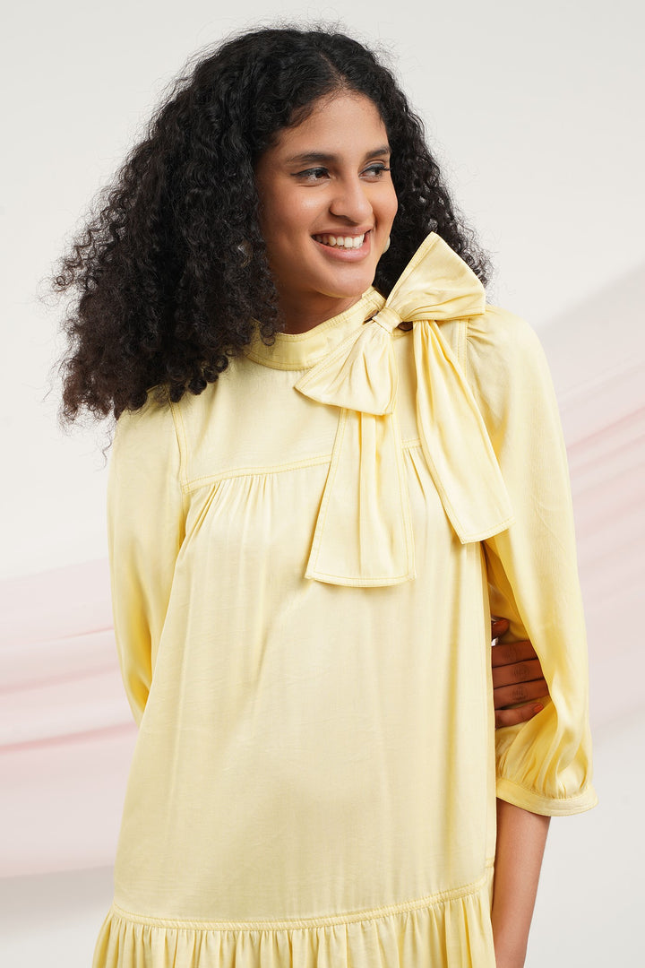 So In Love Dress - Yellow