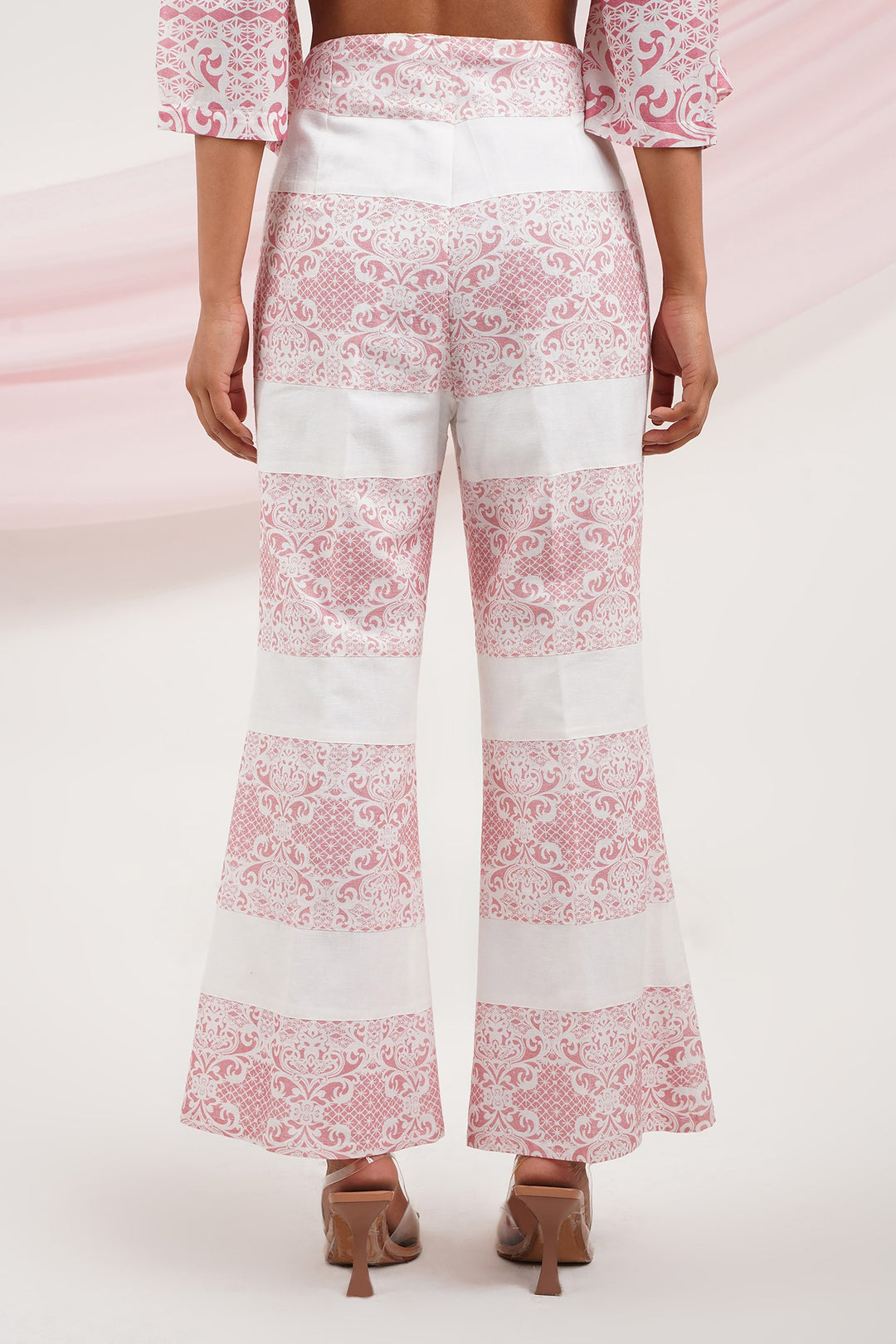 Sizzle Pants- Pink Lace