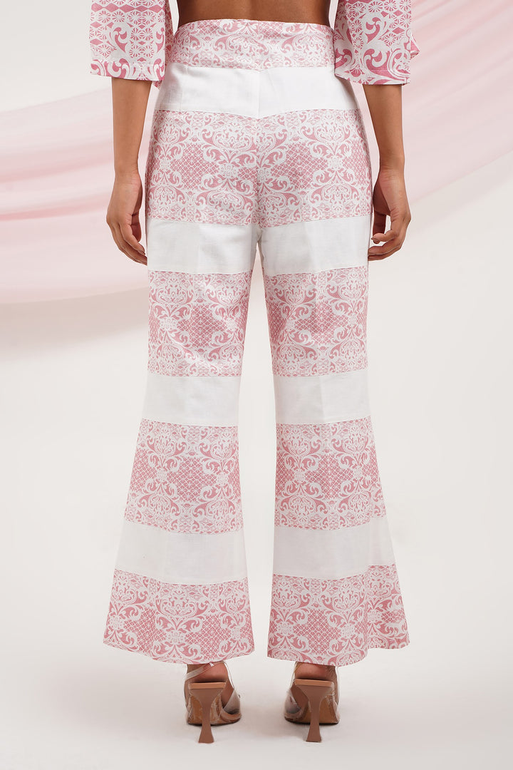 Sizzle Pants- Pink Lace