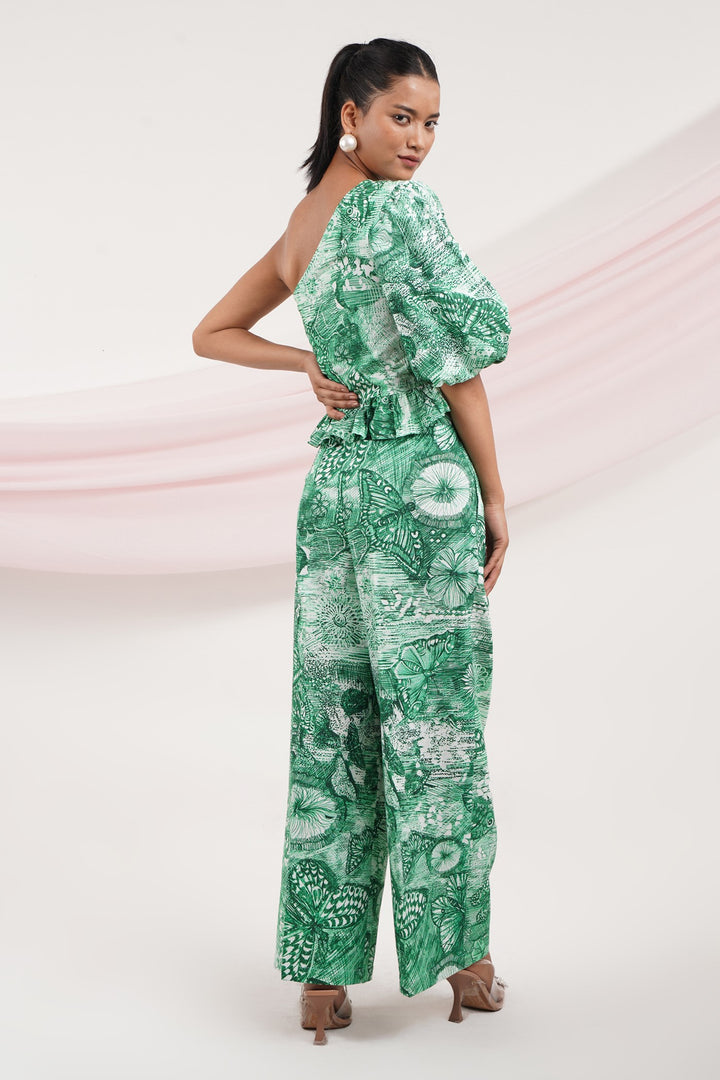 Sunburn Top- Butterfly Green