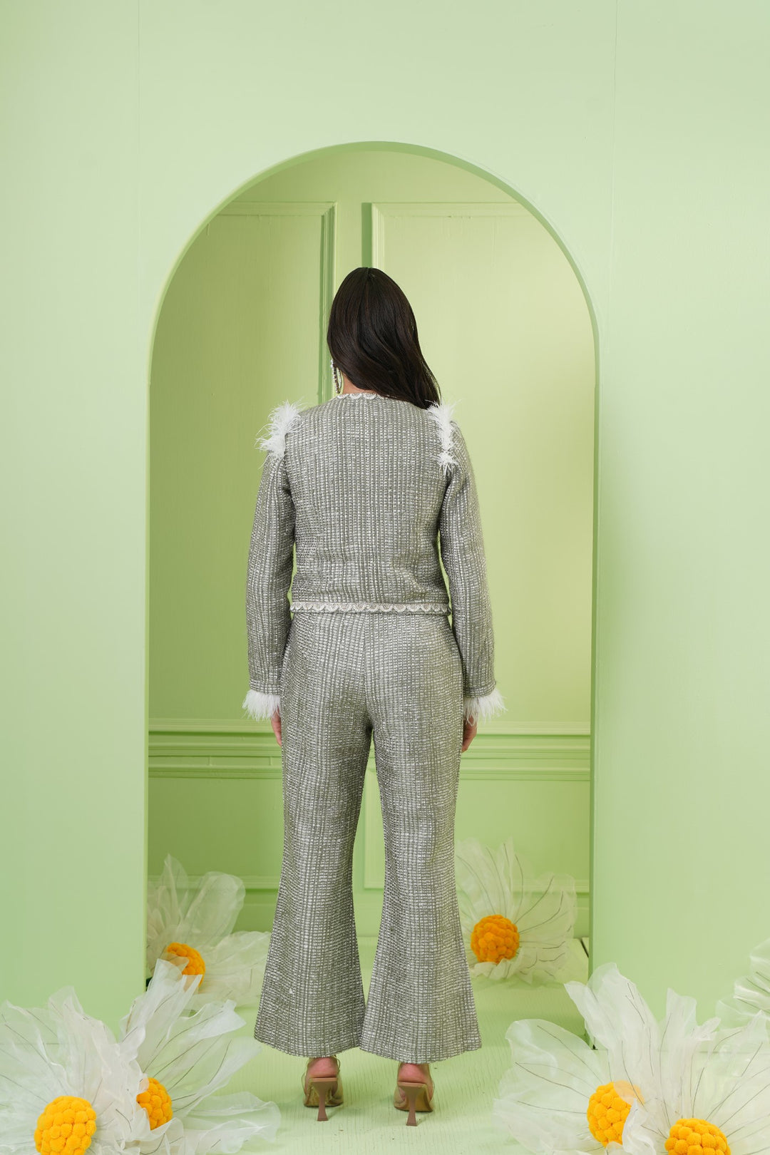 High Five Jacket - Silver