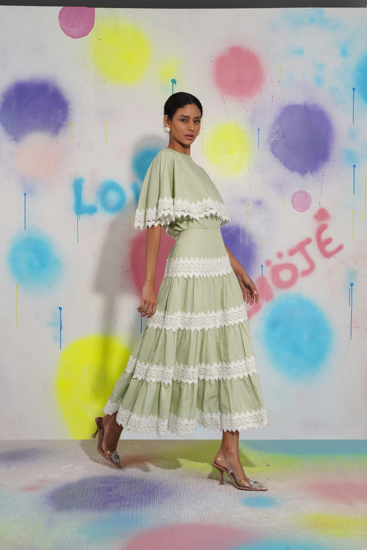 Paris Skirt - Pistachio