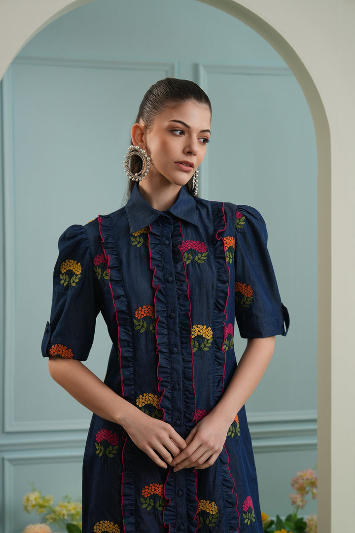 Love shack dress- denim