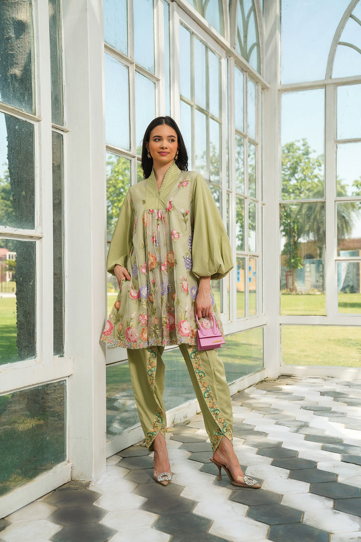 Angelic Co-ord- Lime