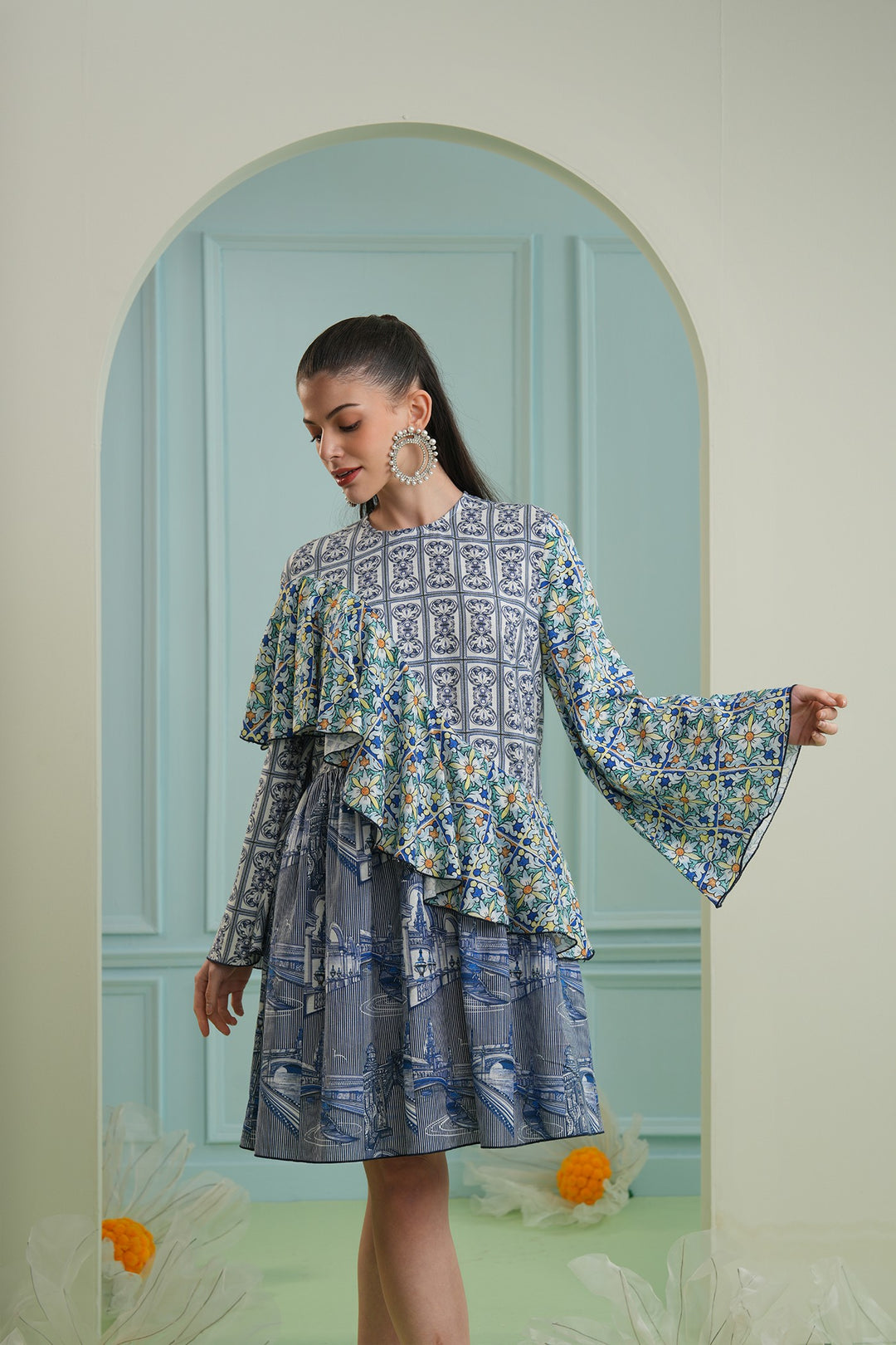 Not so serious dress- mosaic