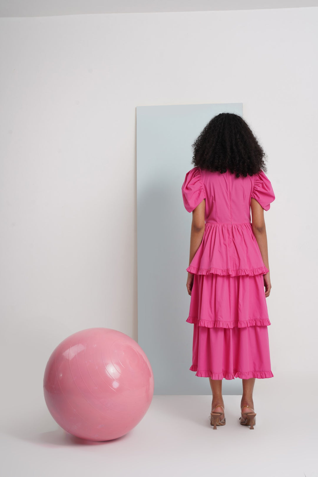 Princess Dress- Bubble Gum Pink