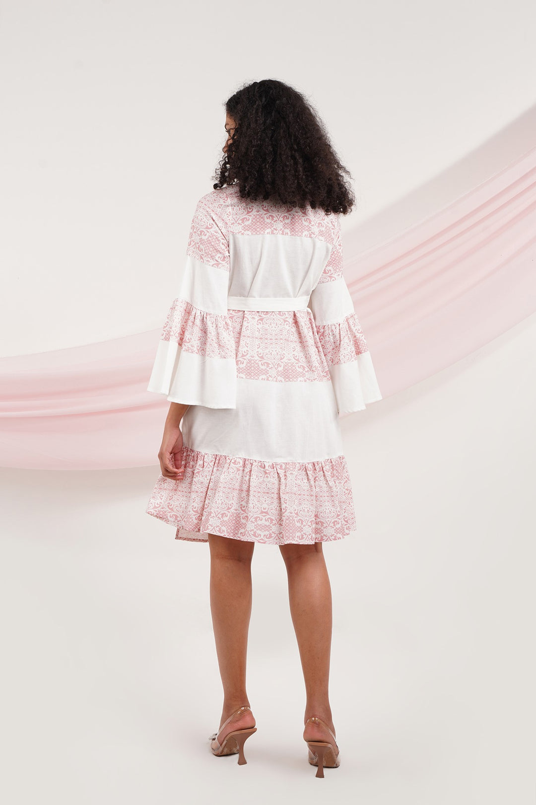 Zidy Dress - Pink Lace