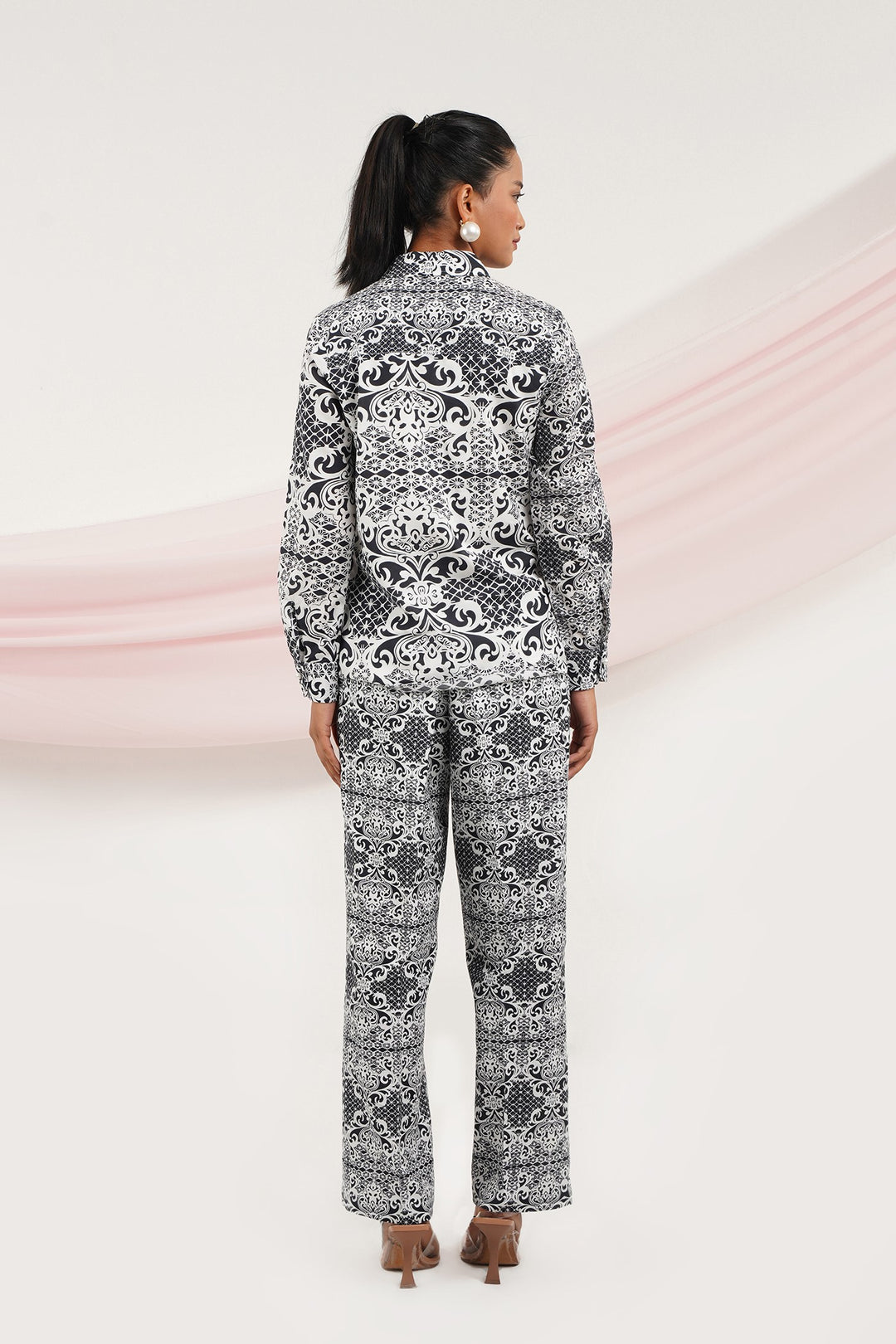 Wing It Top- Black Lace