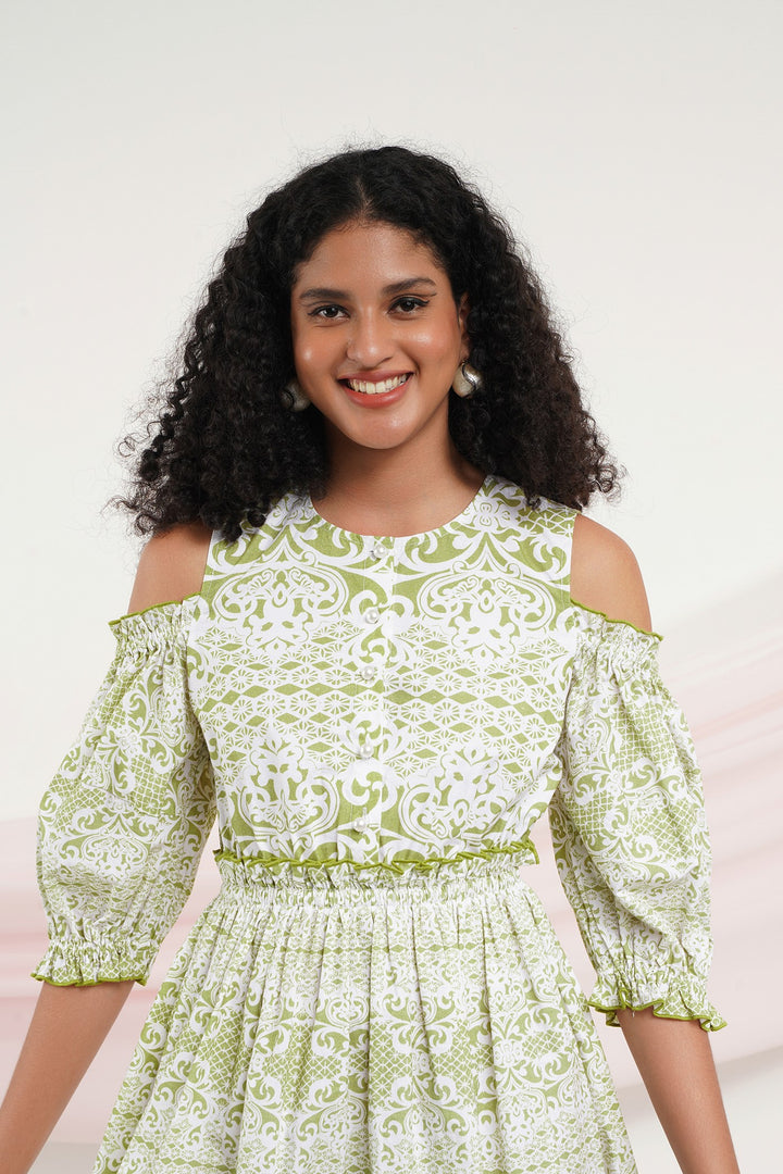 Forever Yours Dress - Lace Green