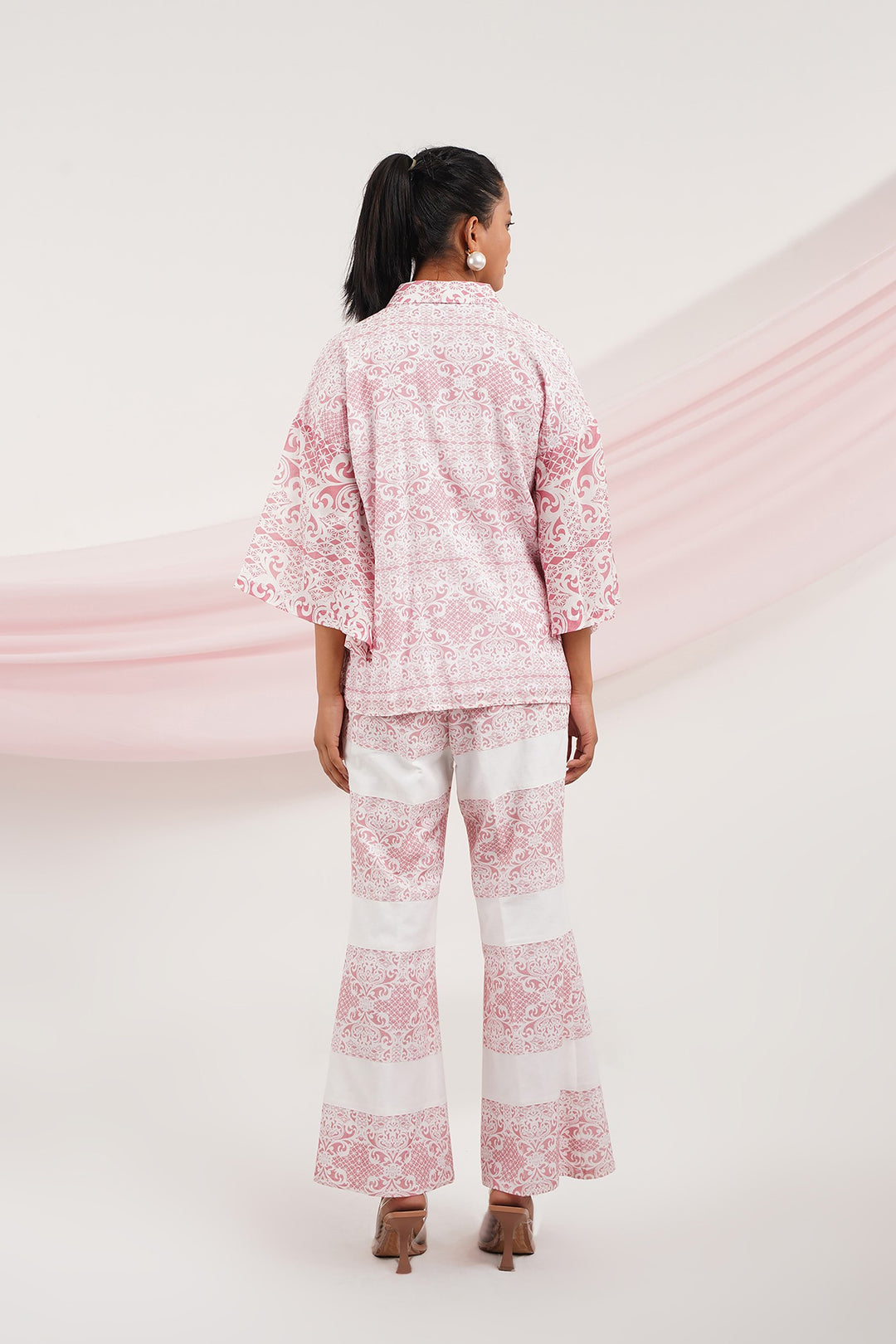 Sizzle Top- Pink Lace