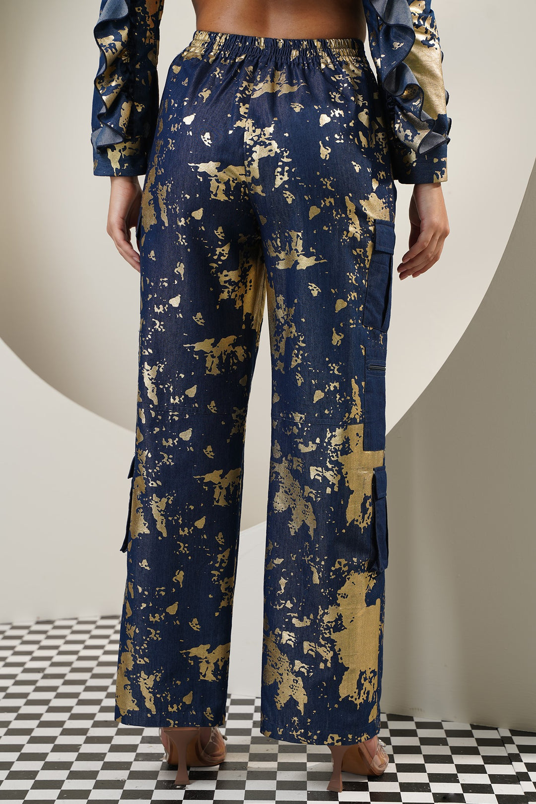 Galaxy Pants- Navy Blue