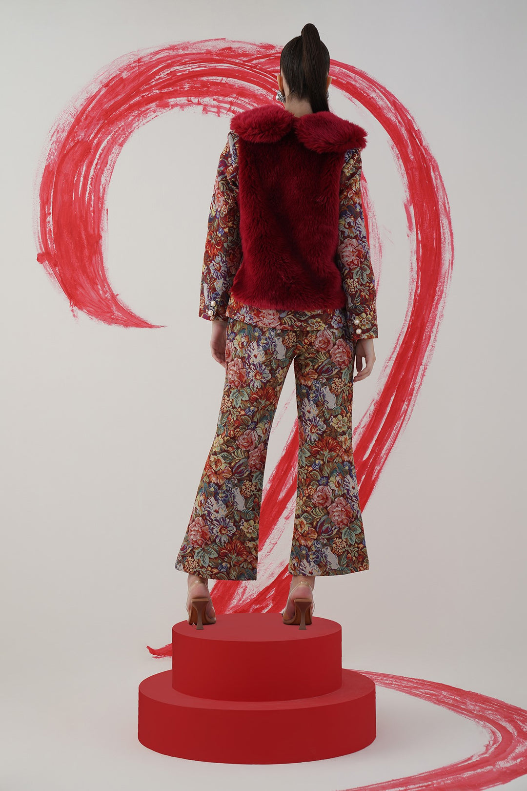 Full moon pants- roses