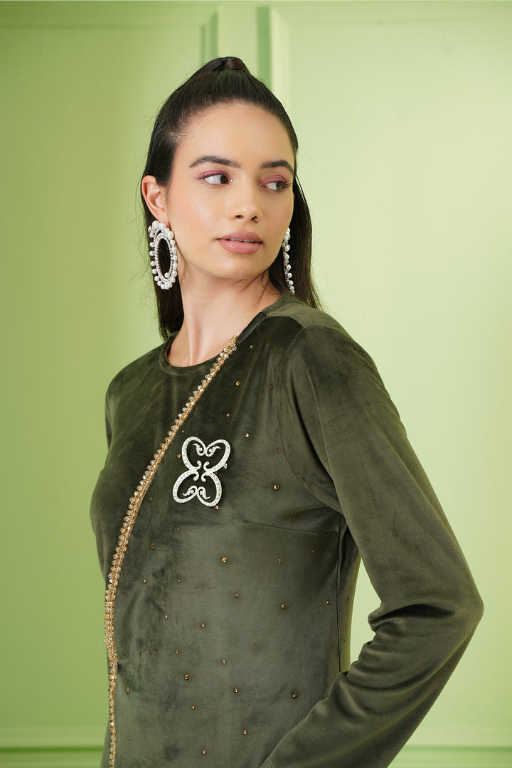 Mcg Top - Olive Green