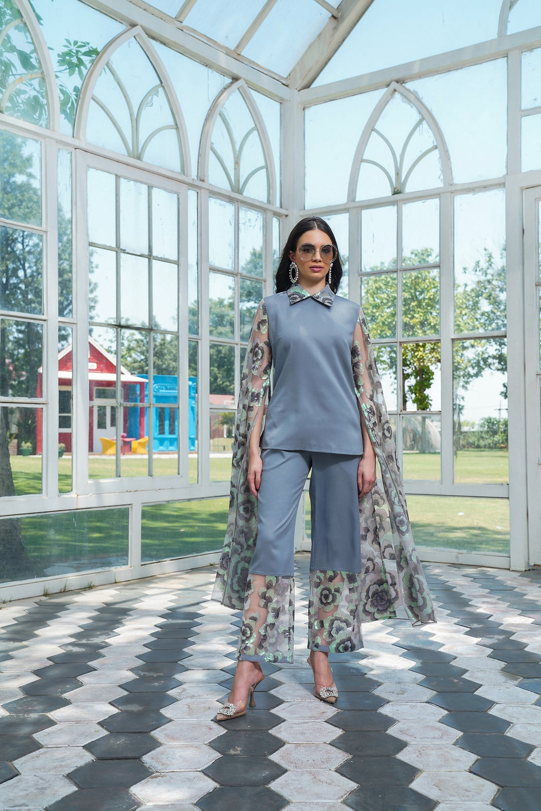 Empress Co-ord- Grey