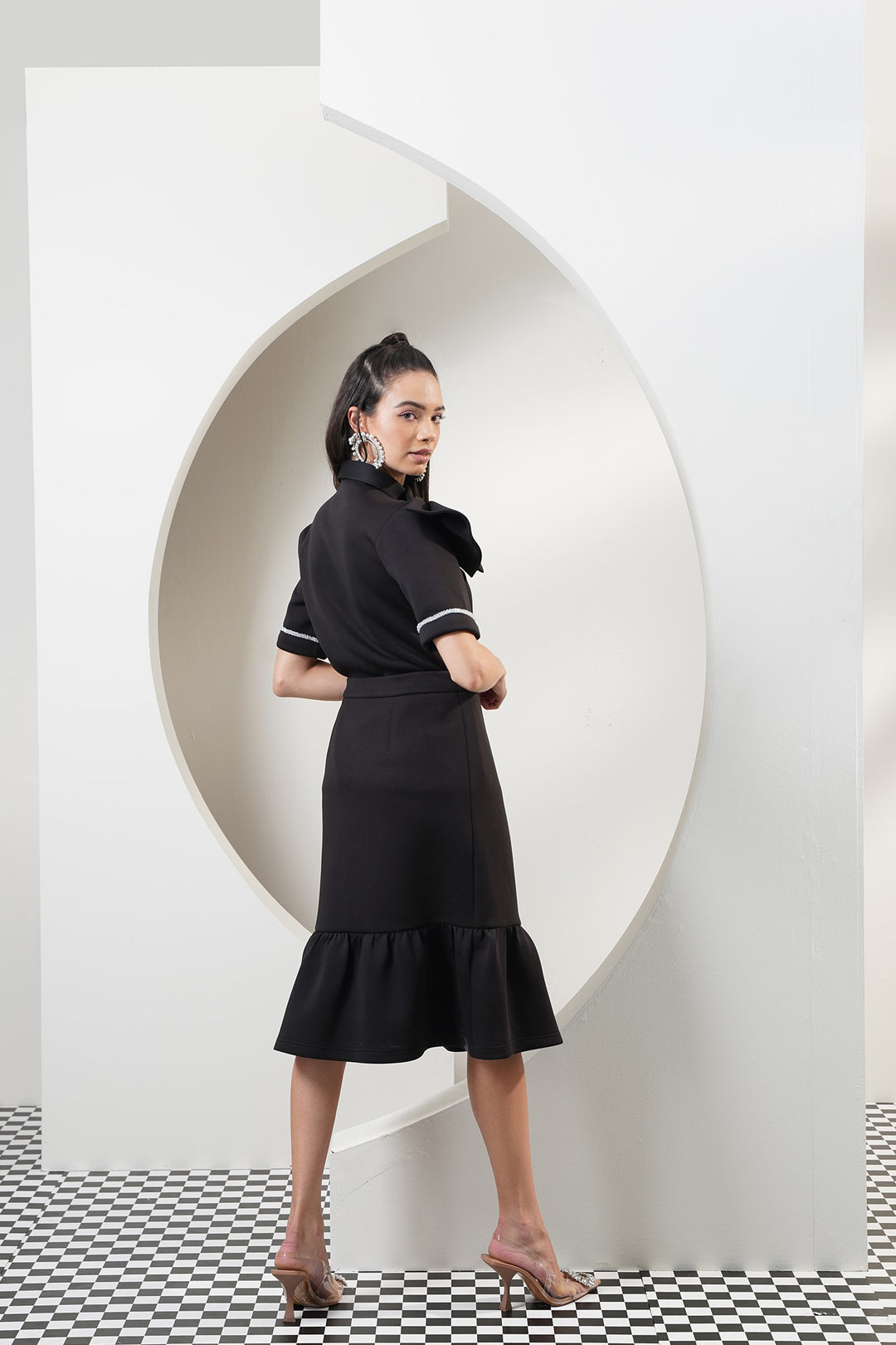 5th Avenue Skirt Black