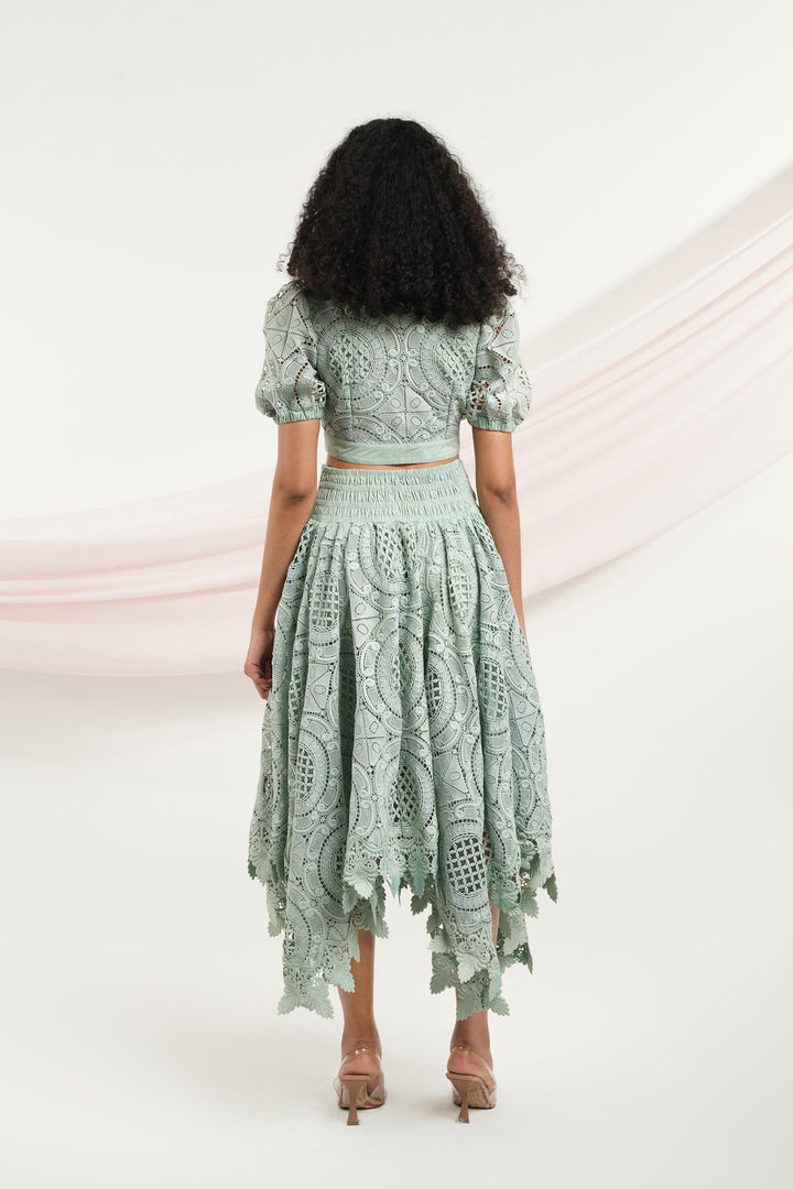 Call Me Babe Top - Aqua