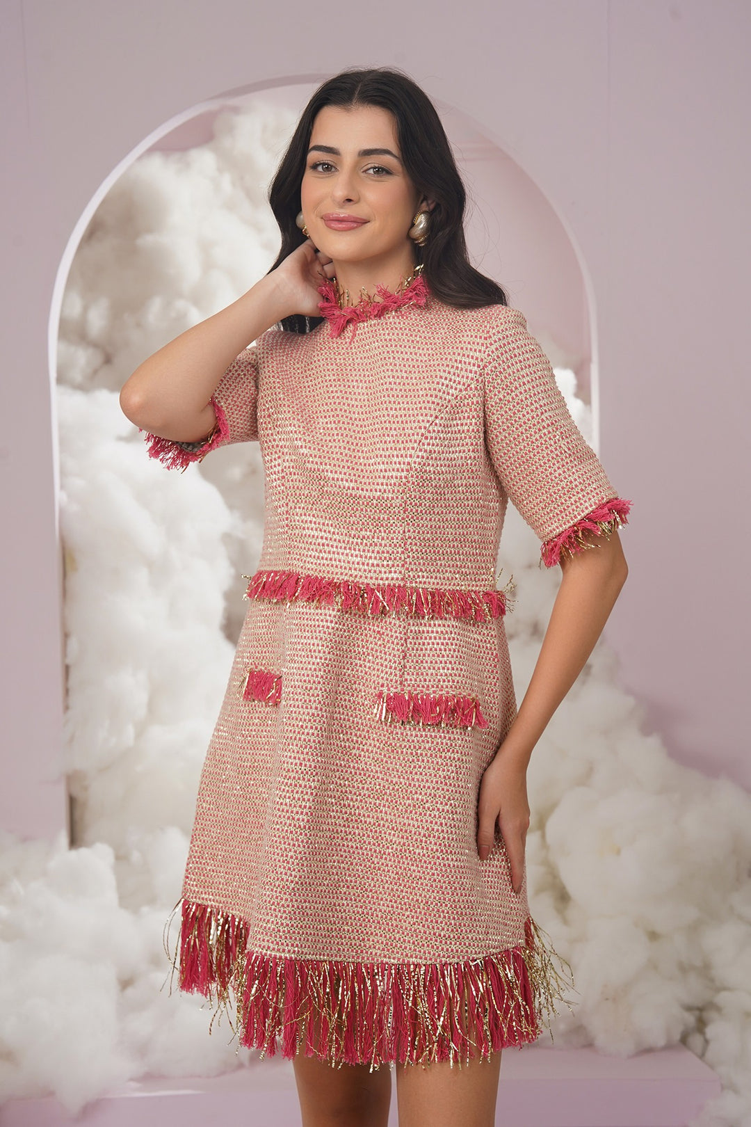 kiki dress- pink