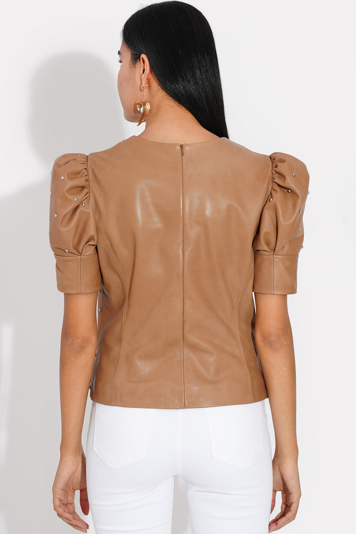 Kelly Shirt - Tan