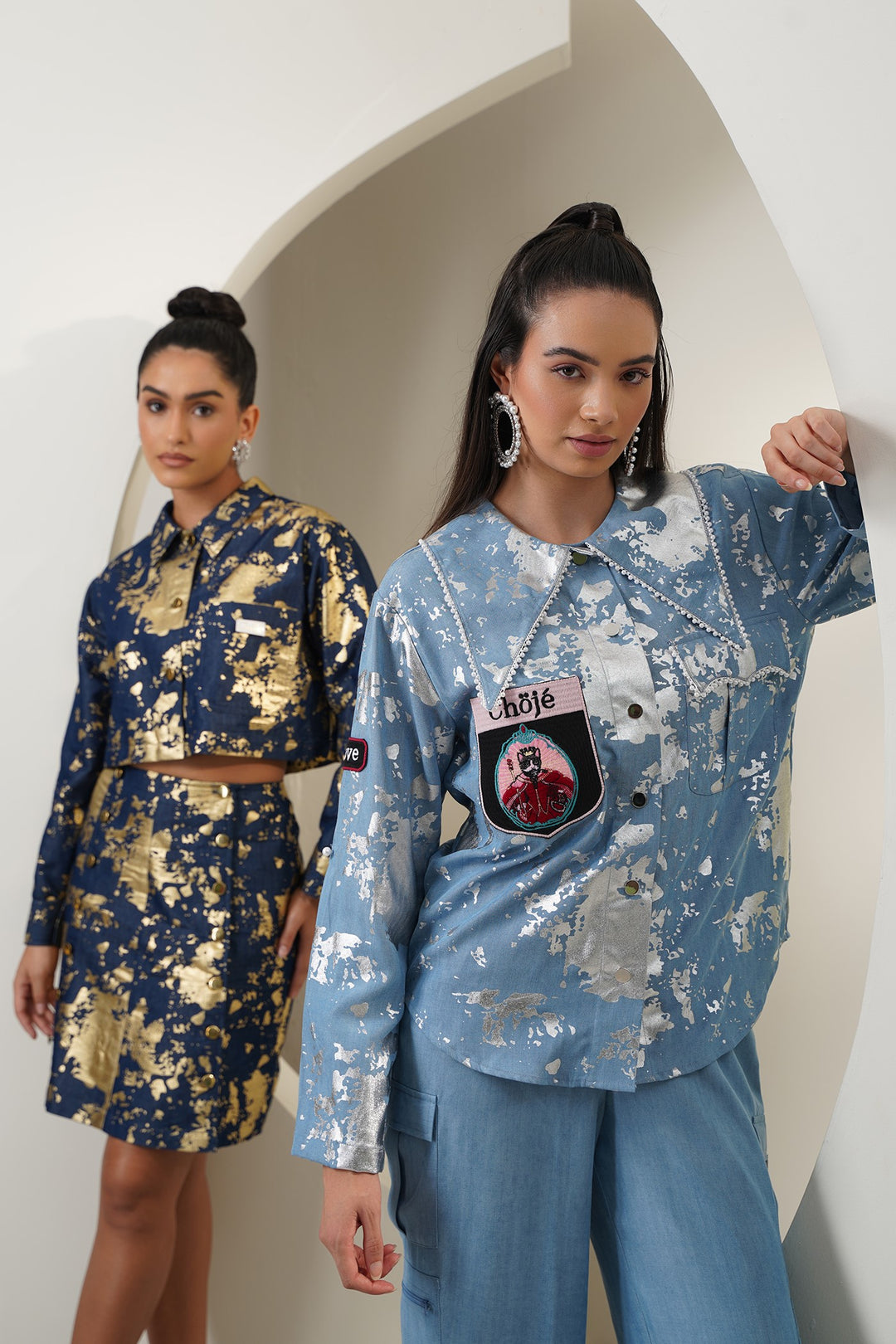 Pingola Shirt- Sky Blue