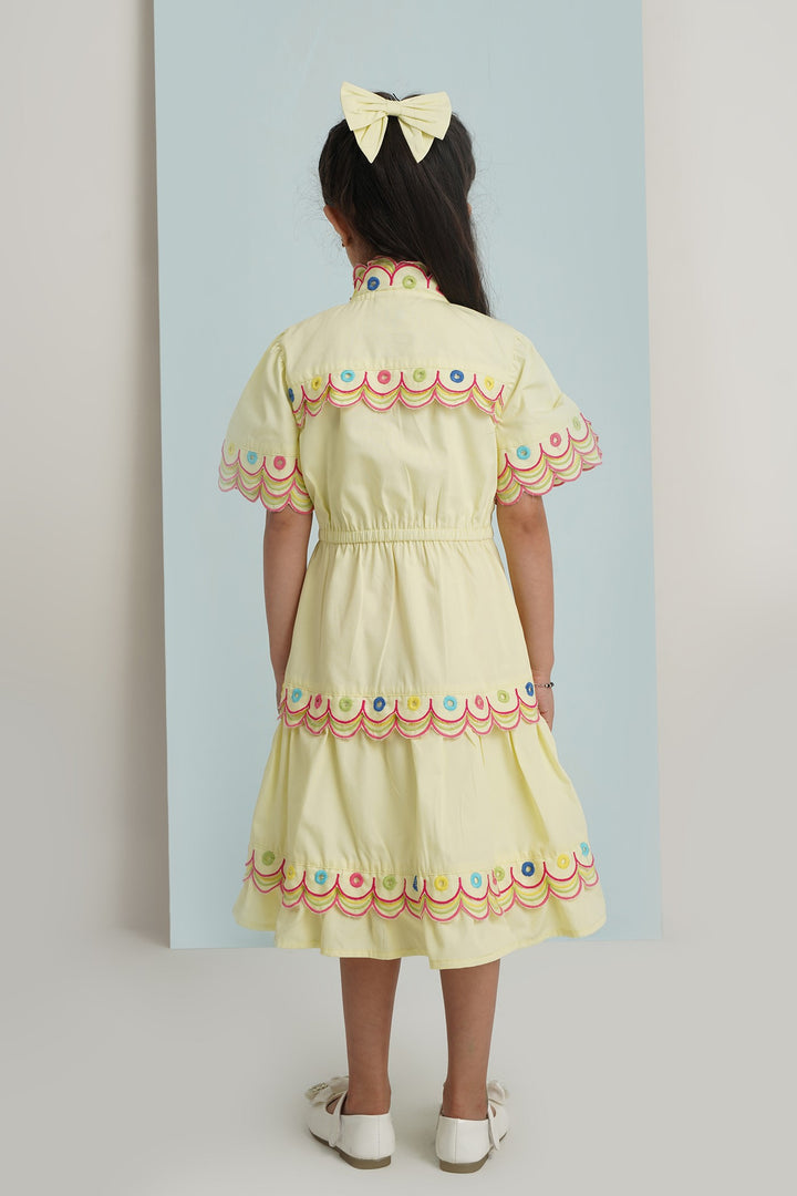 Dilly Dally Dress Kids - Yellow