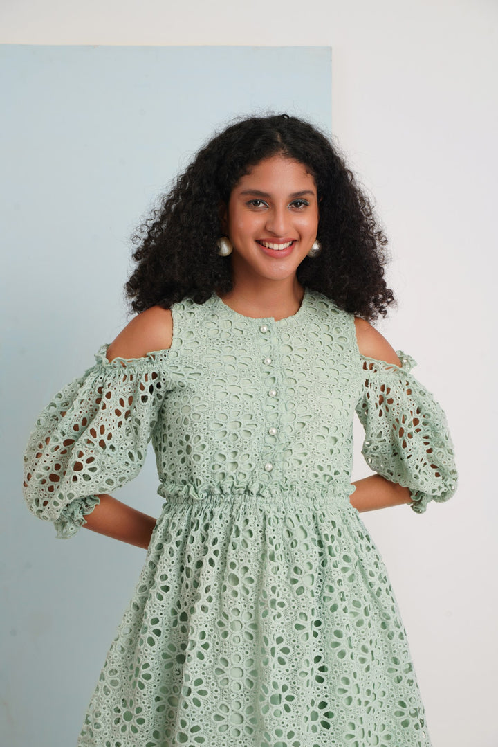 Forever Yours Dress - Blue Floral