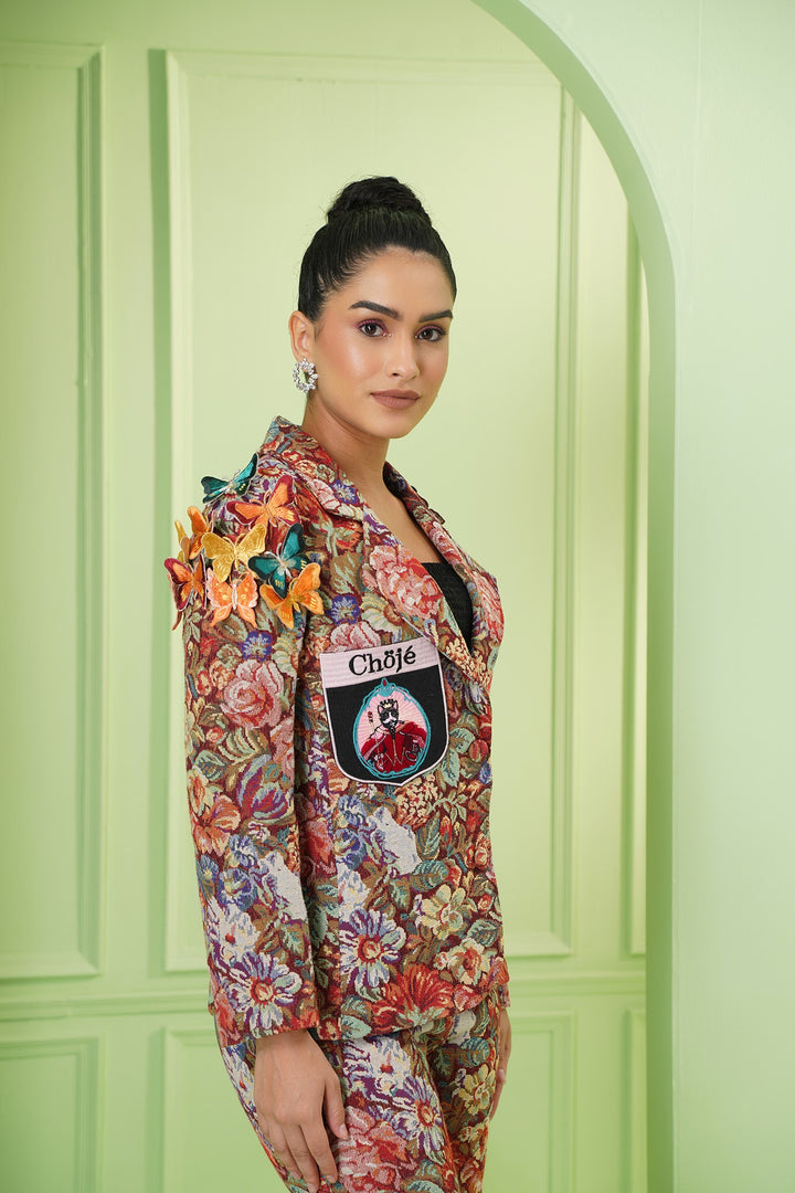 New school Jacket - Roses