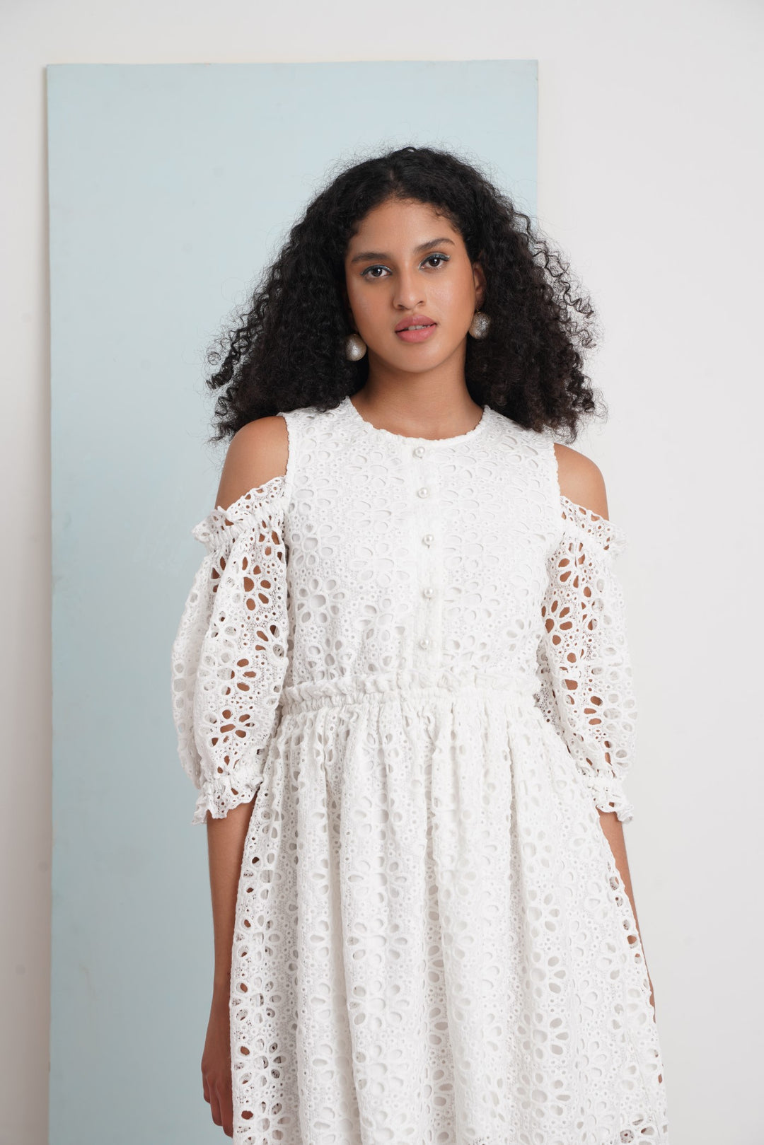 Forever Yours Dress - White Floral