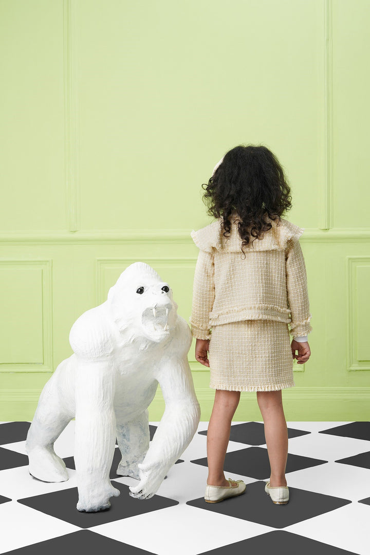 Riding Hood's Skirt- Kids- Beige