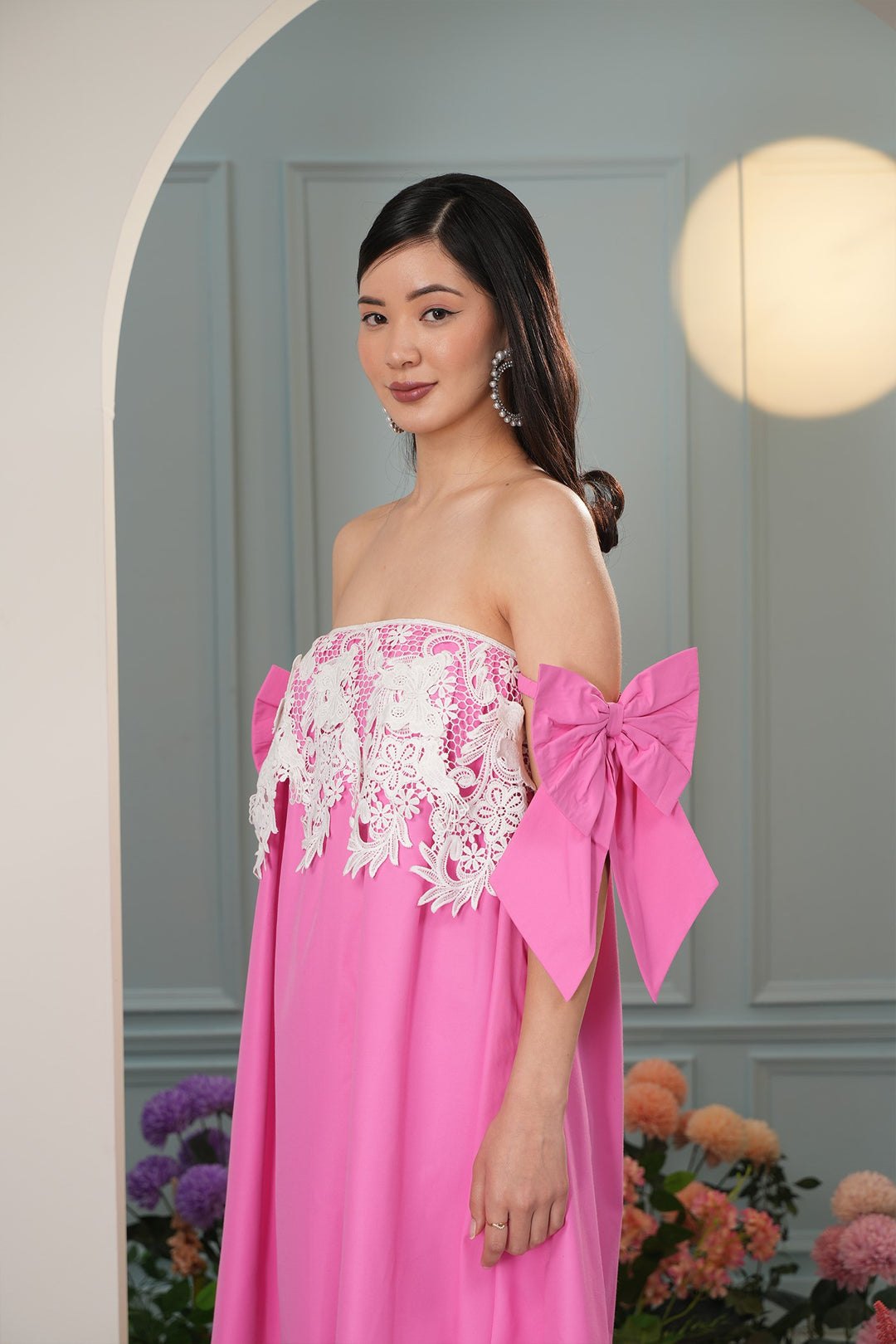 Panjim Dress-Bubblegum