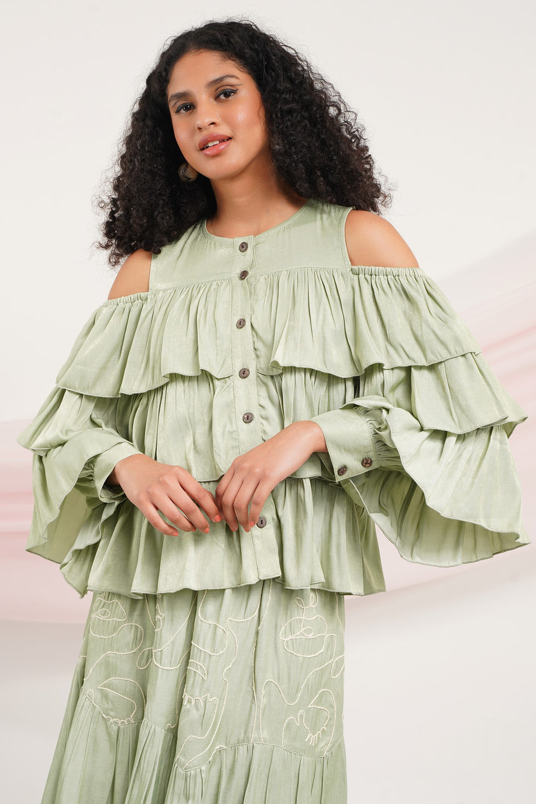 Dream Land Top - Pistachio