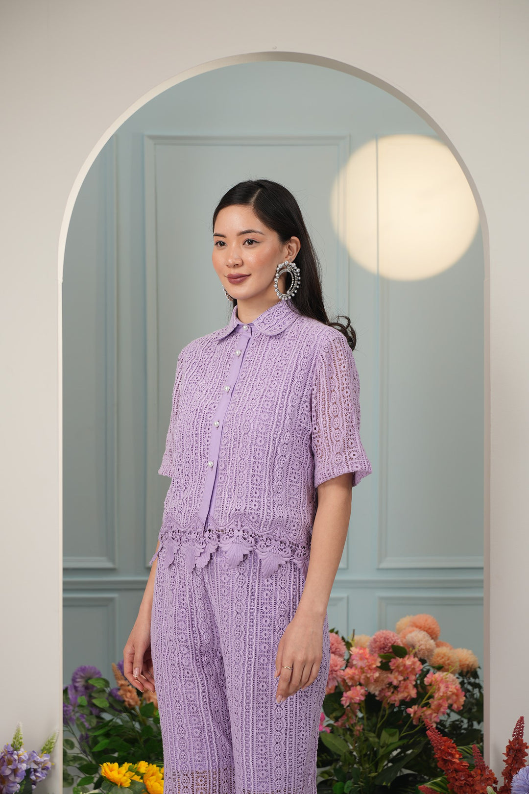 Beach Babe Top- Lavender