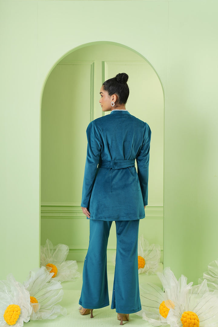 Scottish Pants - Teal Blue