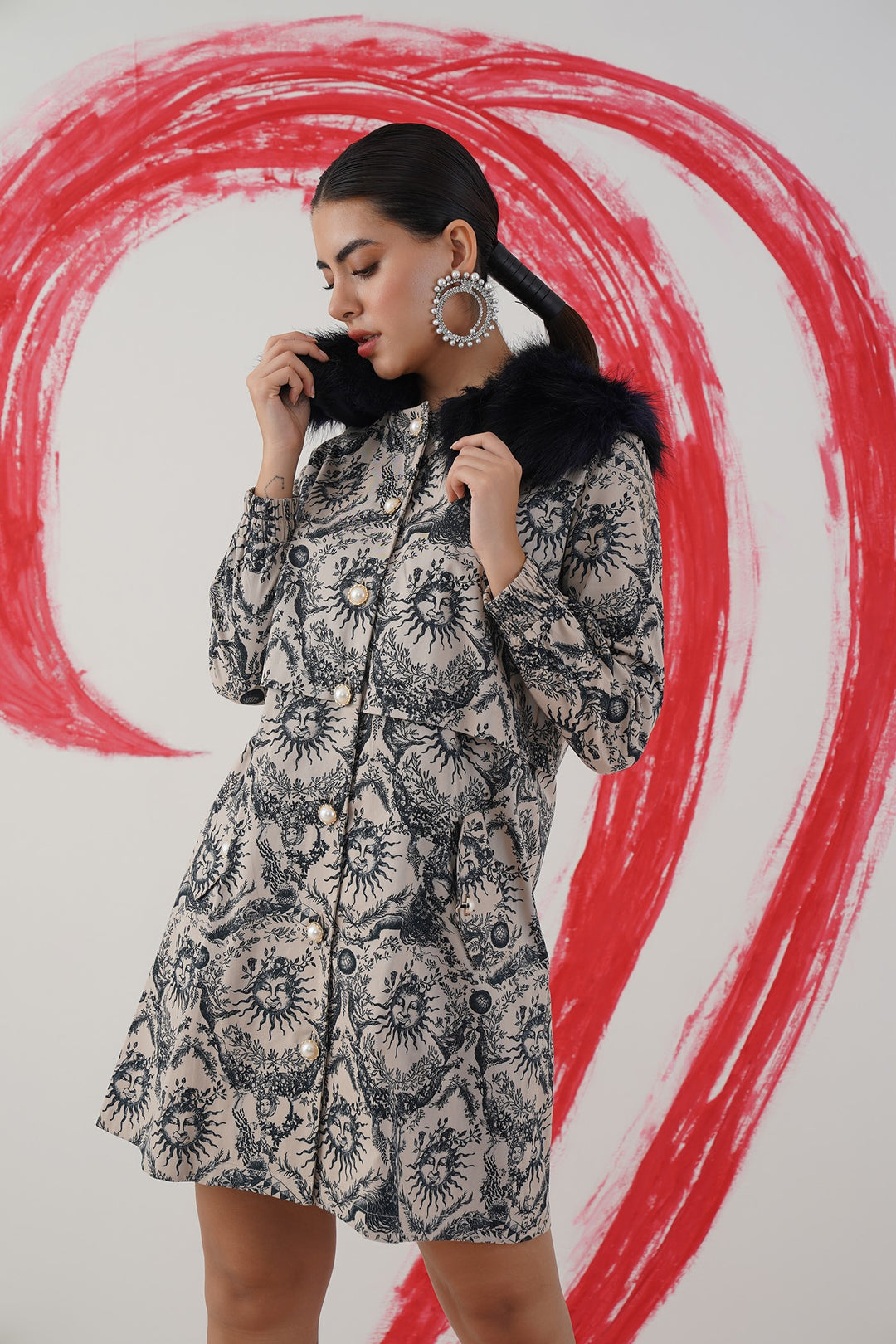 Winter sun dress/coat