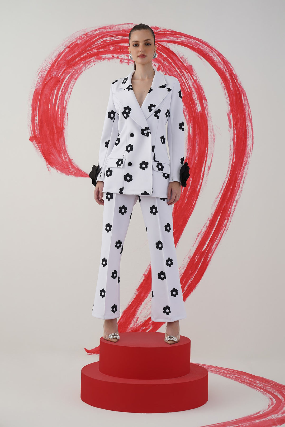 Wolfie blazer- floral