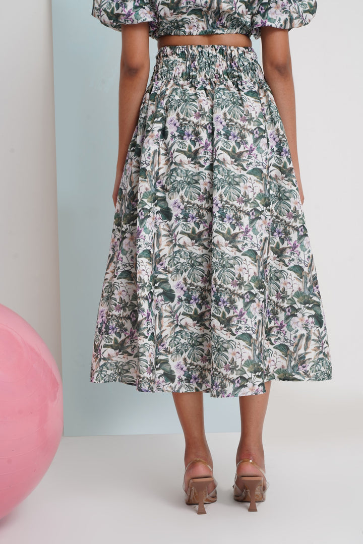 Hats Off Skirt- Jungle