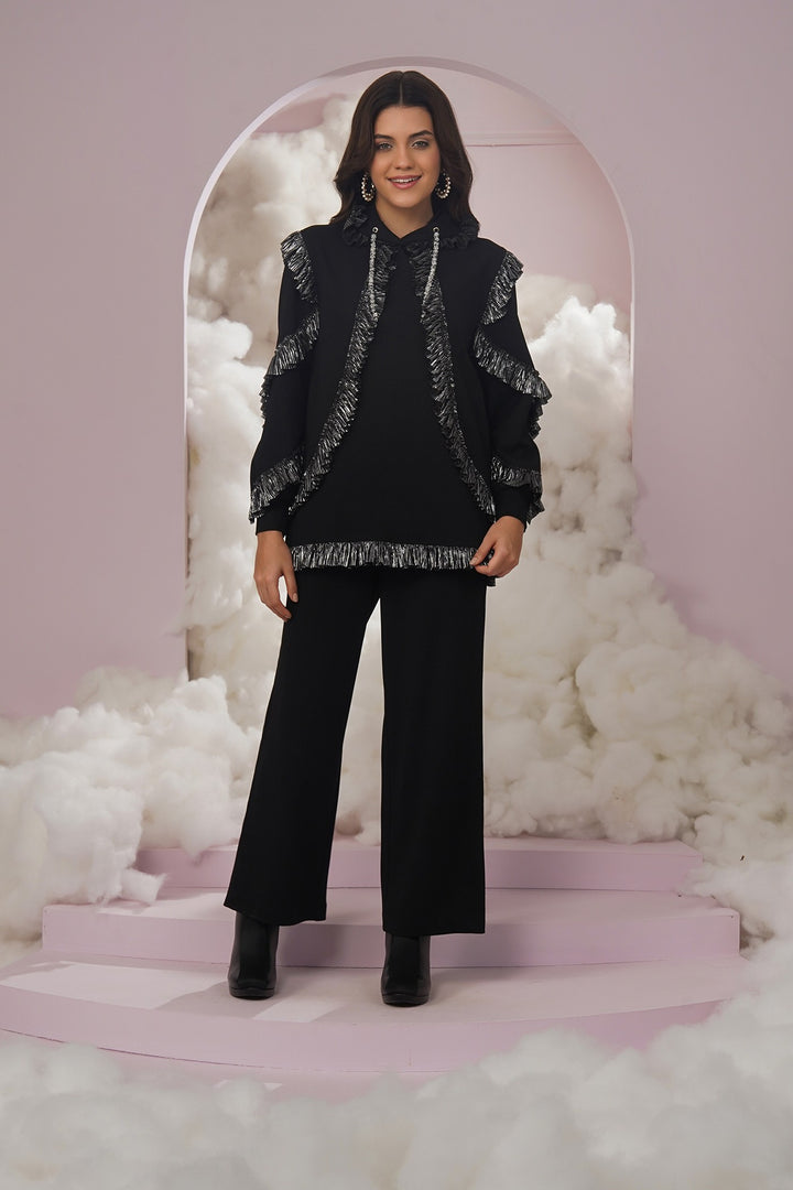 Not like us pants- black