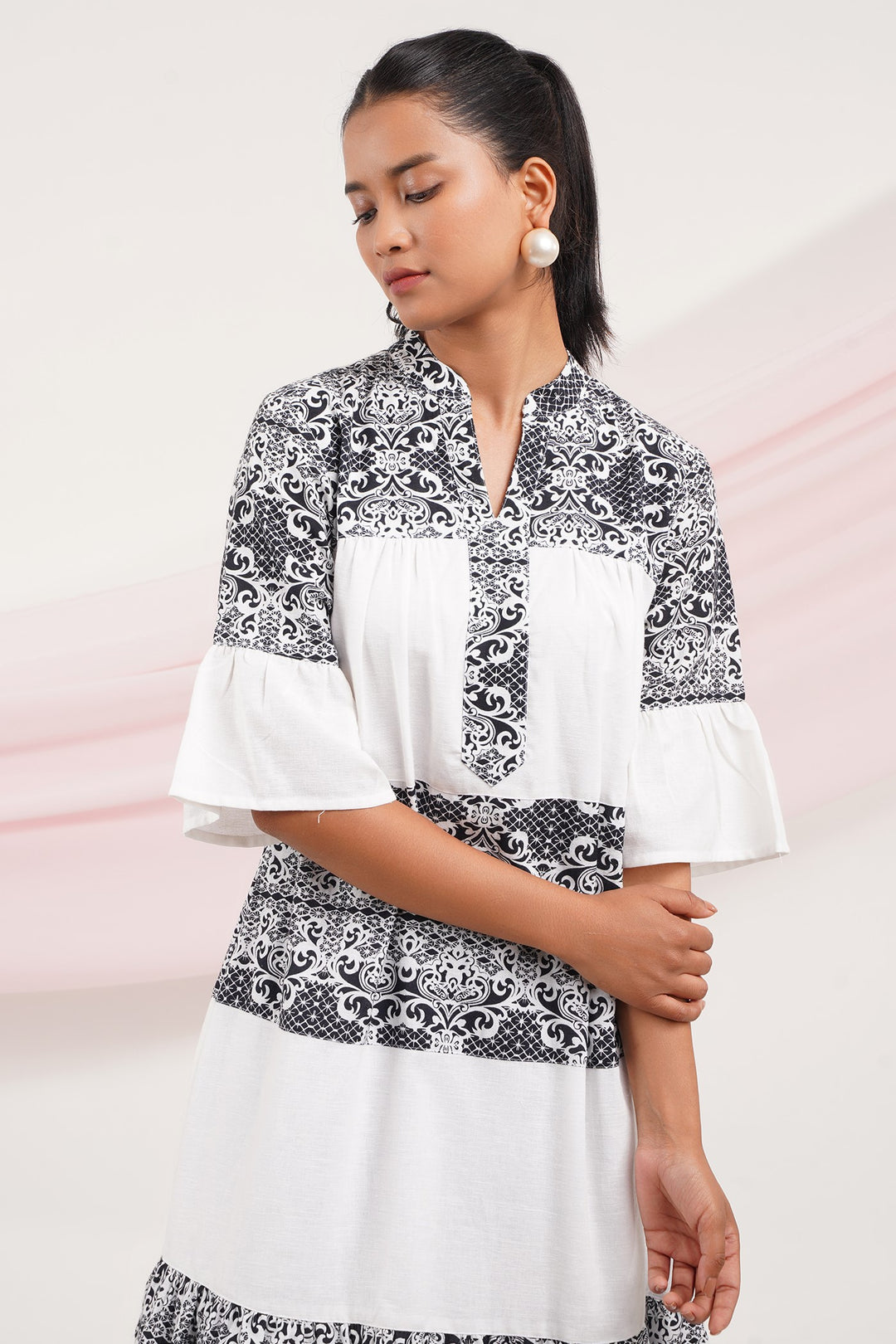 High Tea Dress- Black Lace