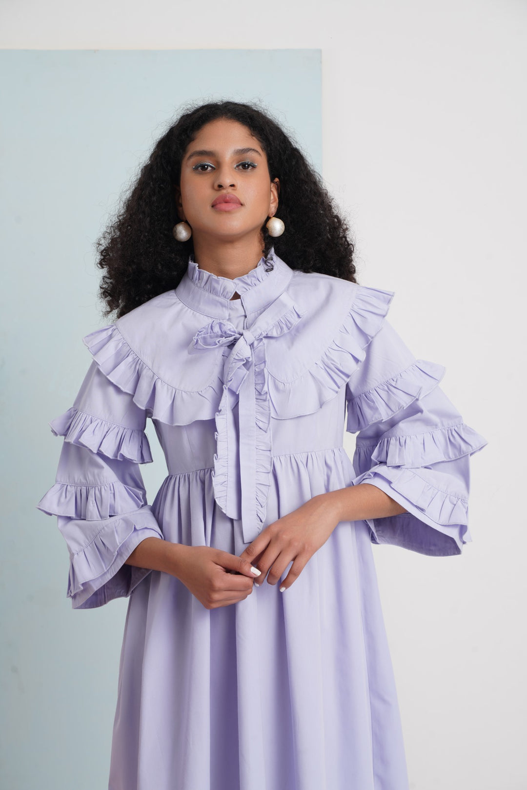 Baby Doll Dress- Lilac