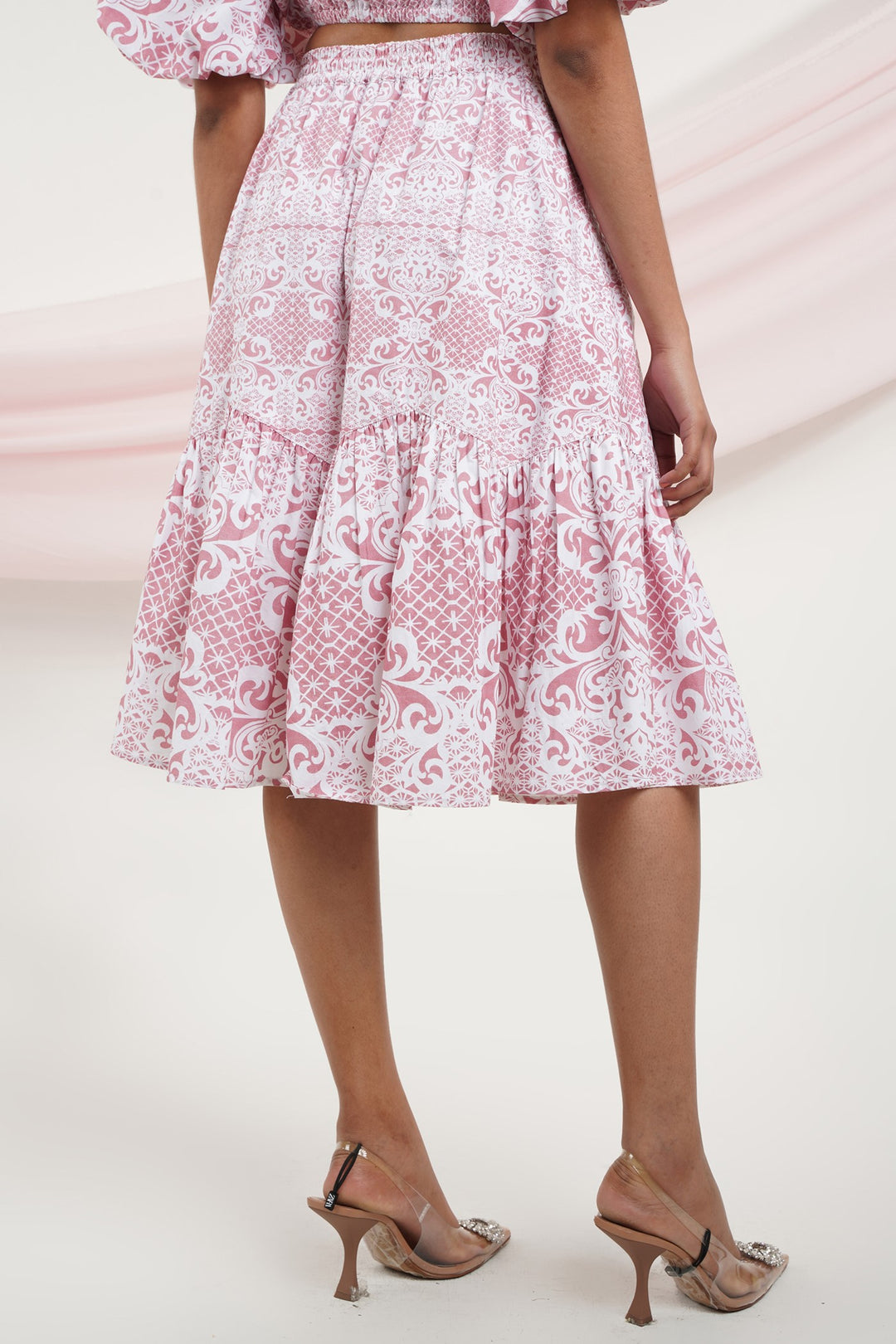 I Do Skirt - Pink Lace